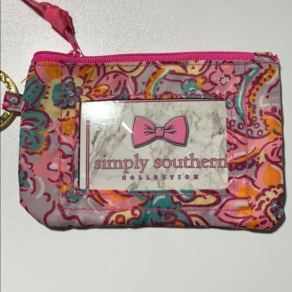Simply southern keychain ID card holder